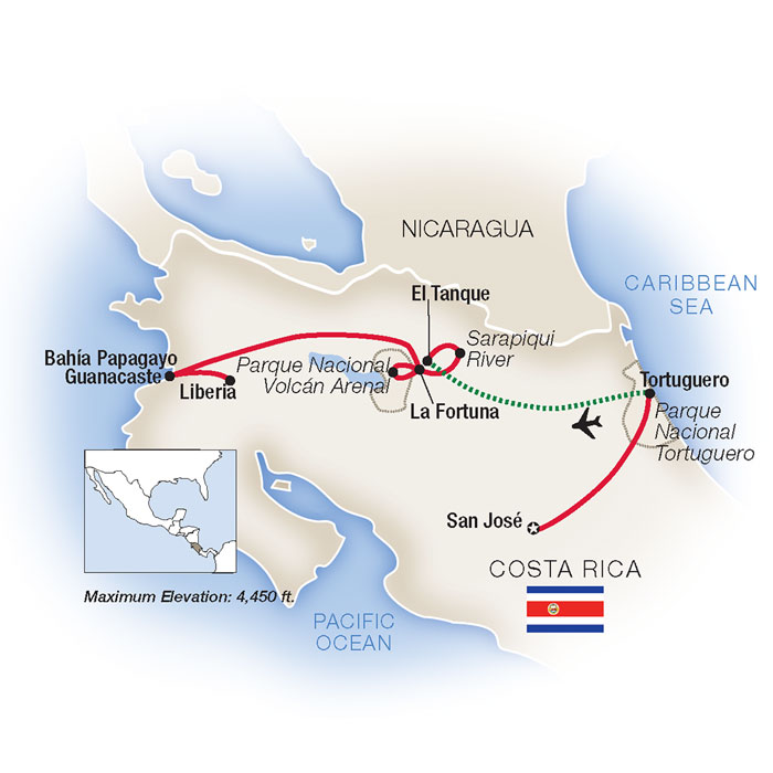 Costa Rica Family Tour and Vacation