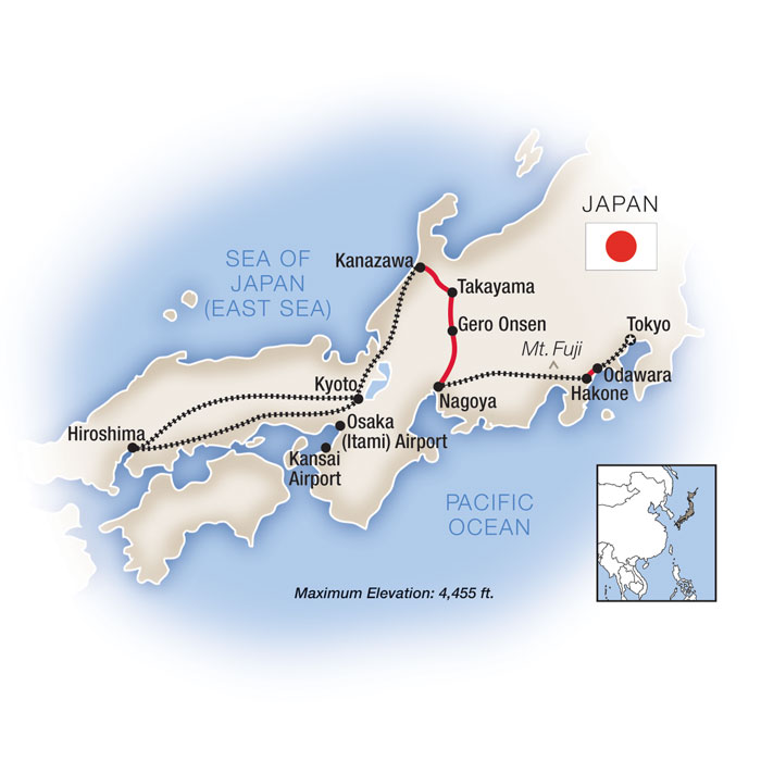 EJ Japan Map