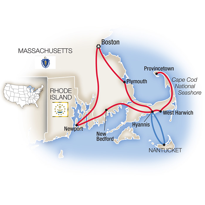 Cape Cod Map